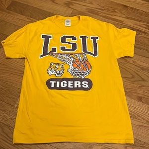 Men's New Agenda by Perrin unisex LSU tigers basketball T-shirt size M